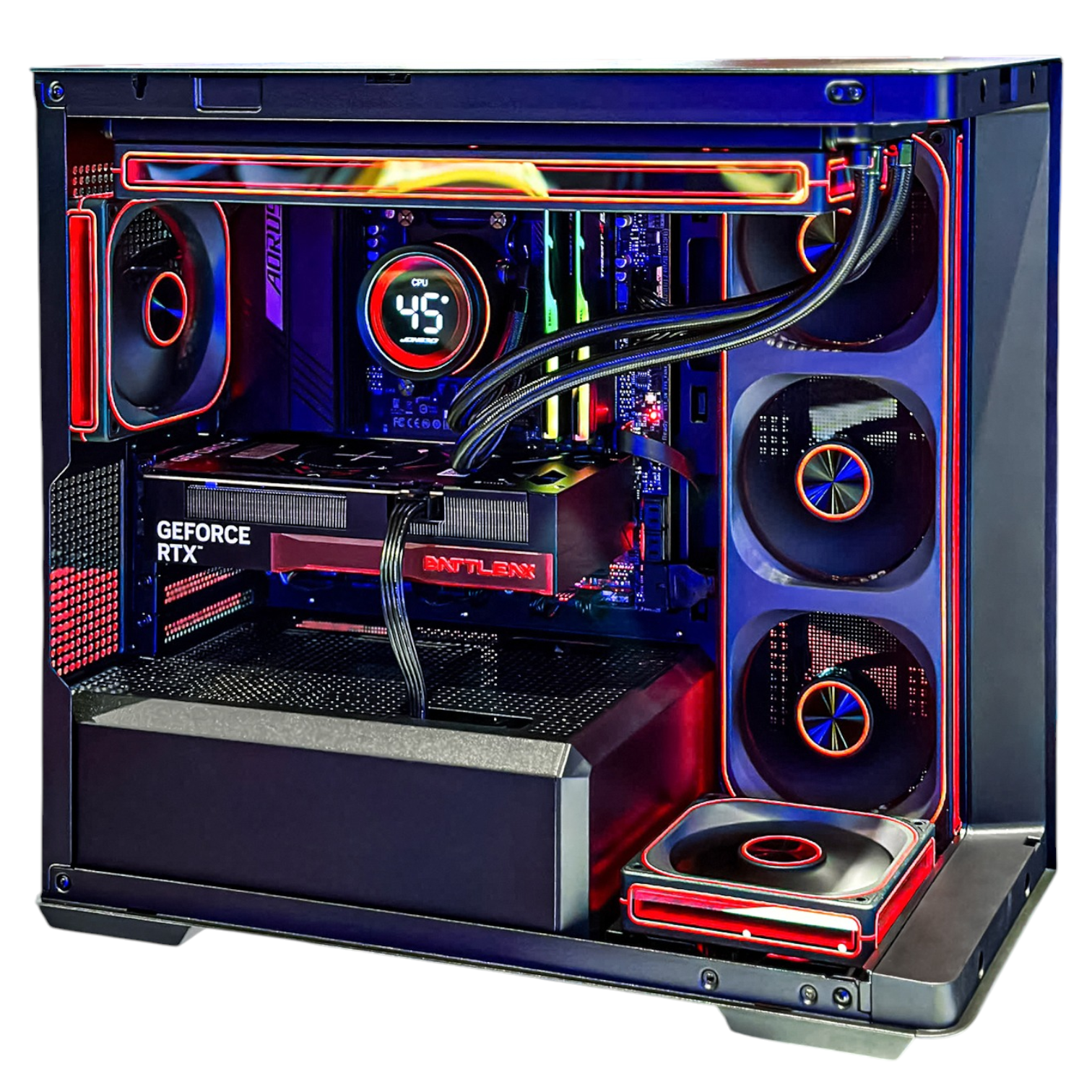 PC Đồ họa HMPC D300 | AMD Ryzen 7 9800X3D \ 5060 Ti 16GB \ B650 \ RAM 64GB \ SSD 512GB